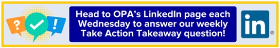 Head to OPA's Linkedin