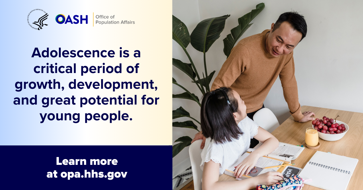 Adolescent Development Explained | HHS Office of Population Affairs
