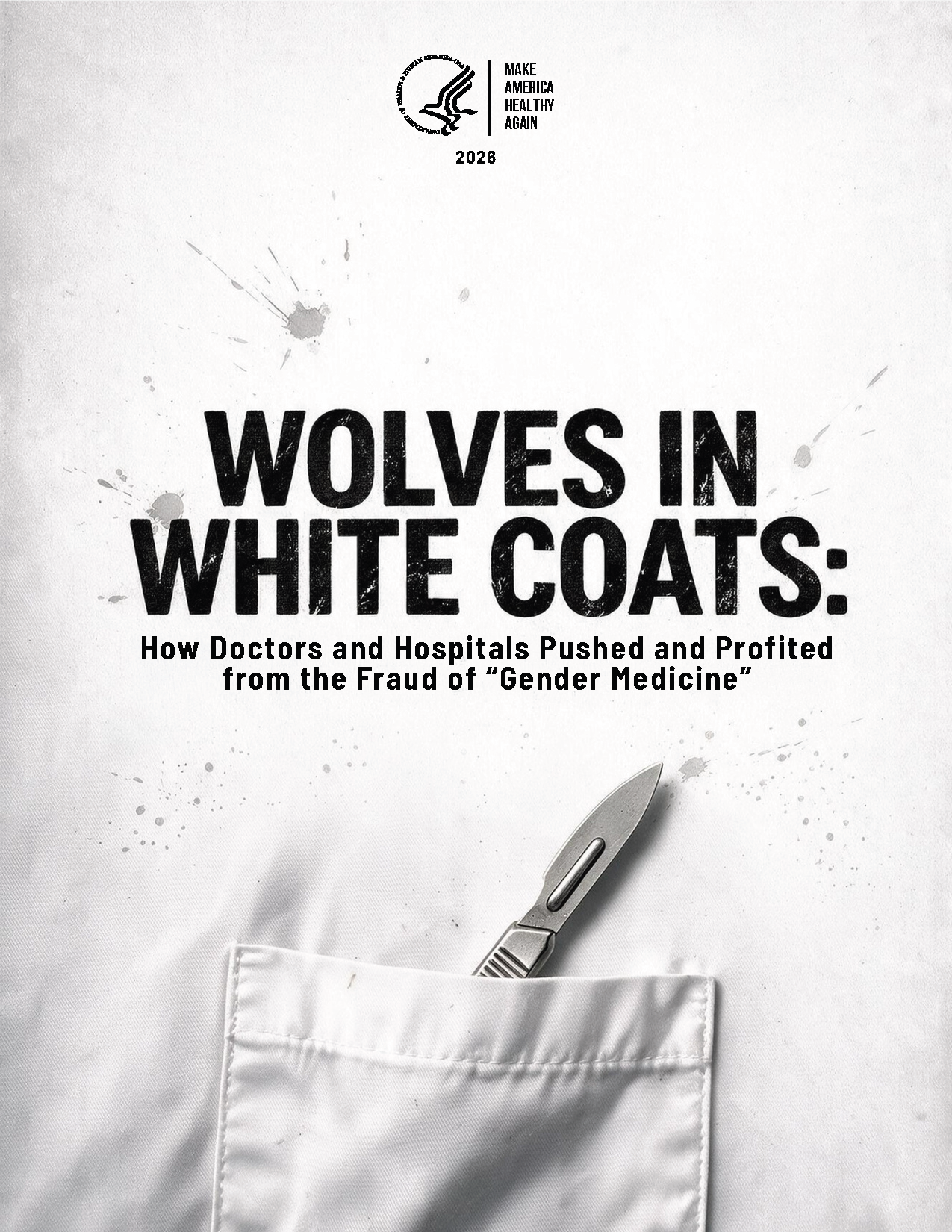 Wolves in White Coats report cover